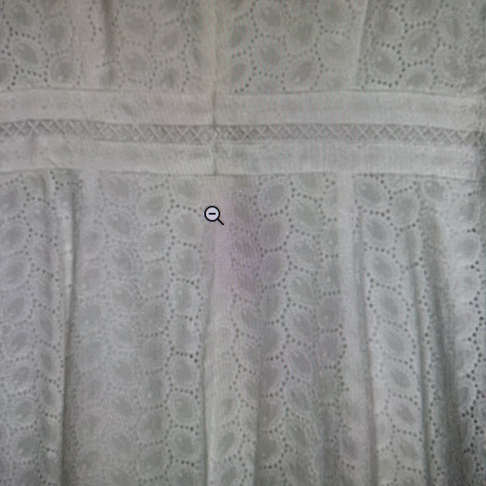 Calvin Klein White Eyelet A Line Dress. Size 12. NWOTGS. - Picture 5 of 12